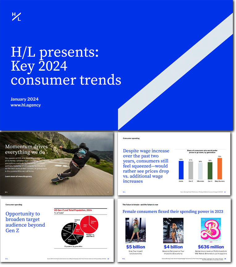 H/L Key 2024 consumer trends
