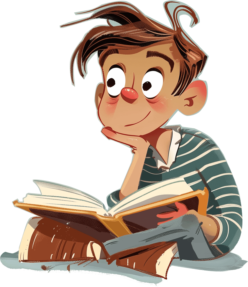 boy reading